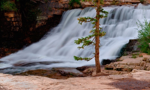 Provo River Waterfall Utah