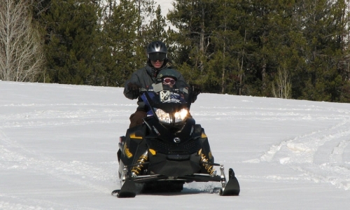 Snowmobile Park City Utah