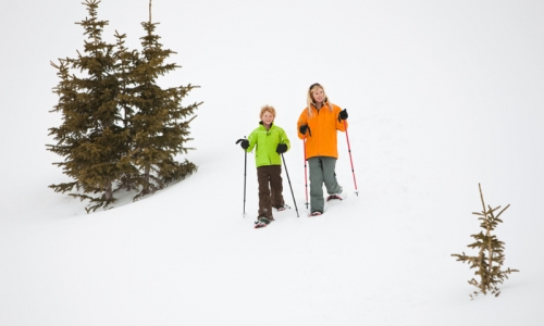 Snowshoeing Park City Utah