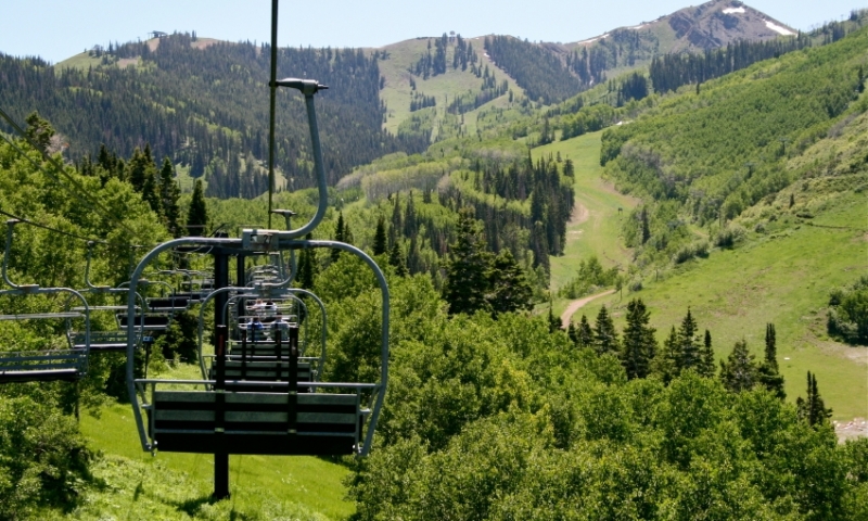 Scenic Chairlift on Park City Mountain
