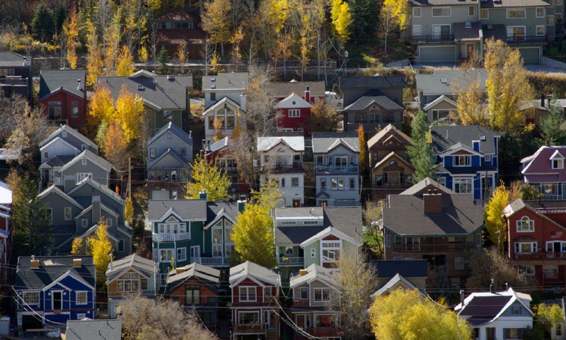 Houses in Downtown Park City