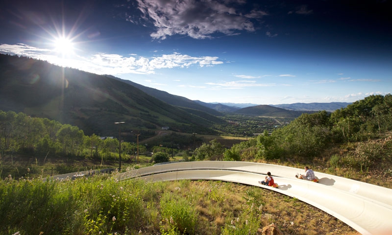 Alpine Slide at Park City Mountain Resort