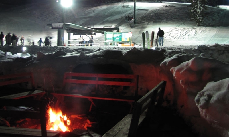 Night Skiing at Sundance Resort